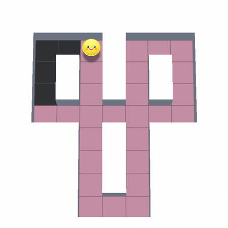 A level in a game that is phalic in shape. A level in a game that is phalic in shape.